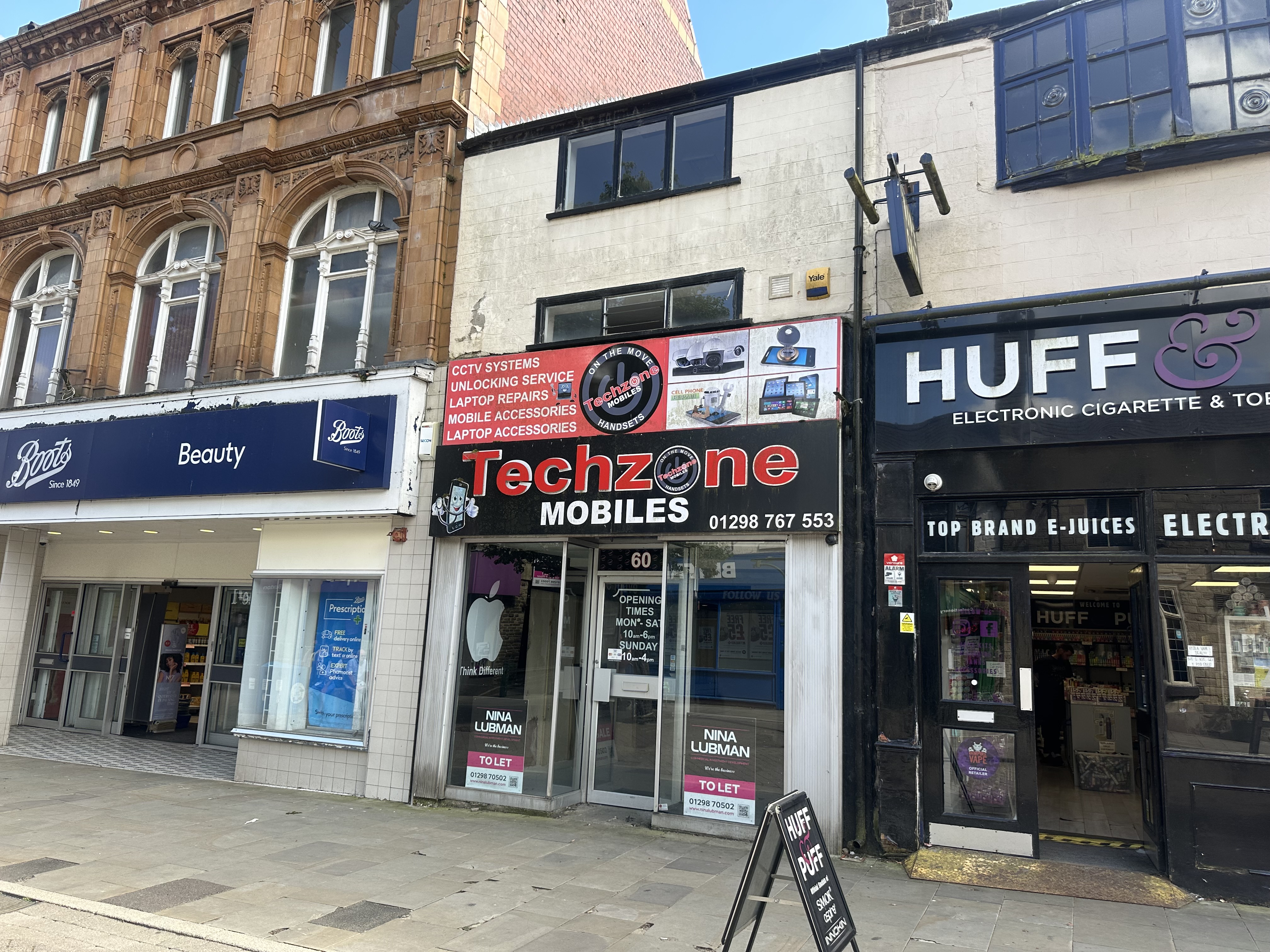 Retail Building To Let - Buxton Town Centre